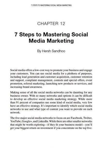 Mastering Social Media