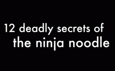 “12 Deadly Secrets of the Ninja Noodle” with Master Rod Johnson